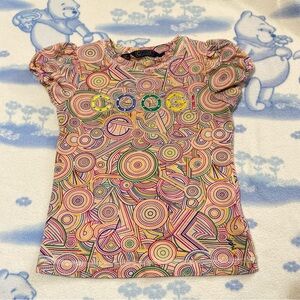 COOGI Multicolor Geometric Kids Tee
